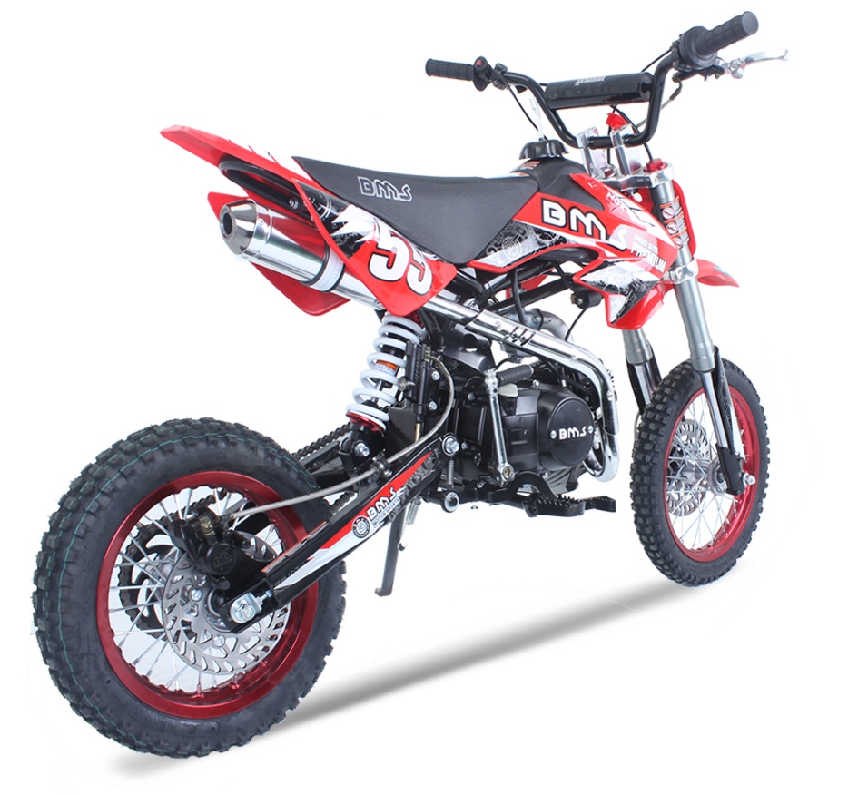 125cc 4 Speed Manual Racing Competition Pit Dirt Bike - BMS Pro Premium 125