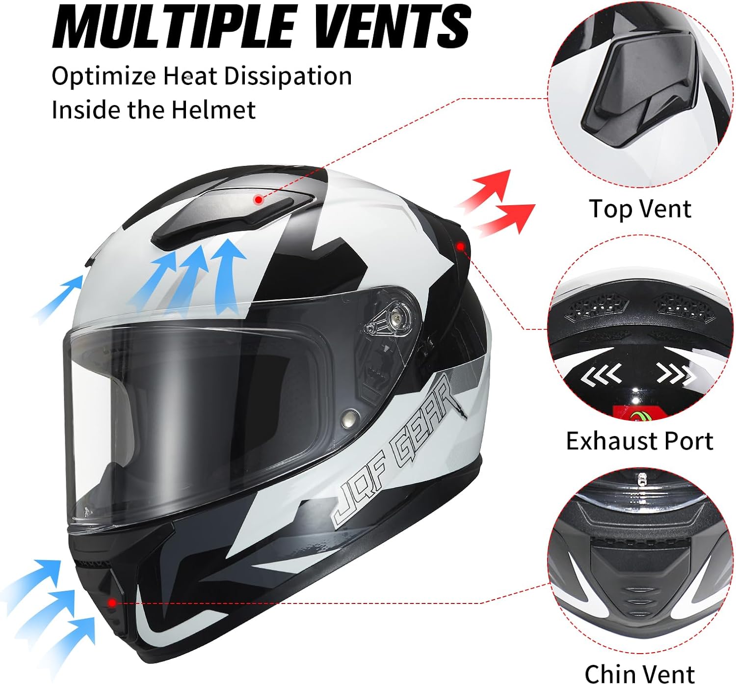 Full Face Motorcycle Helmet