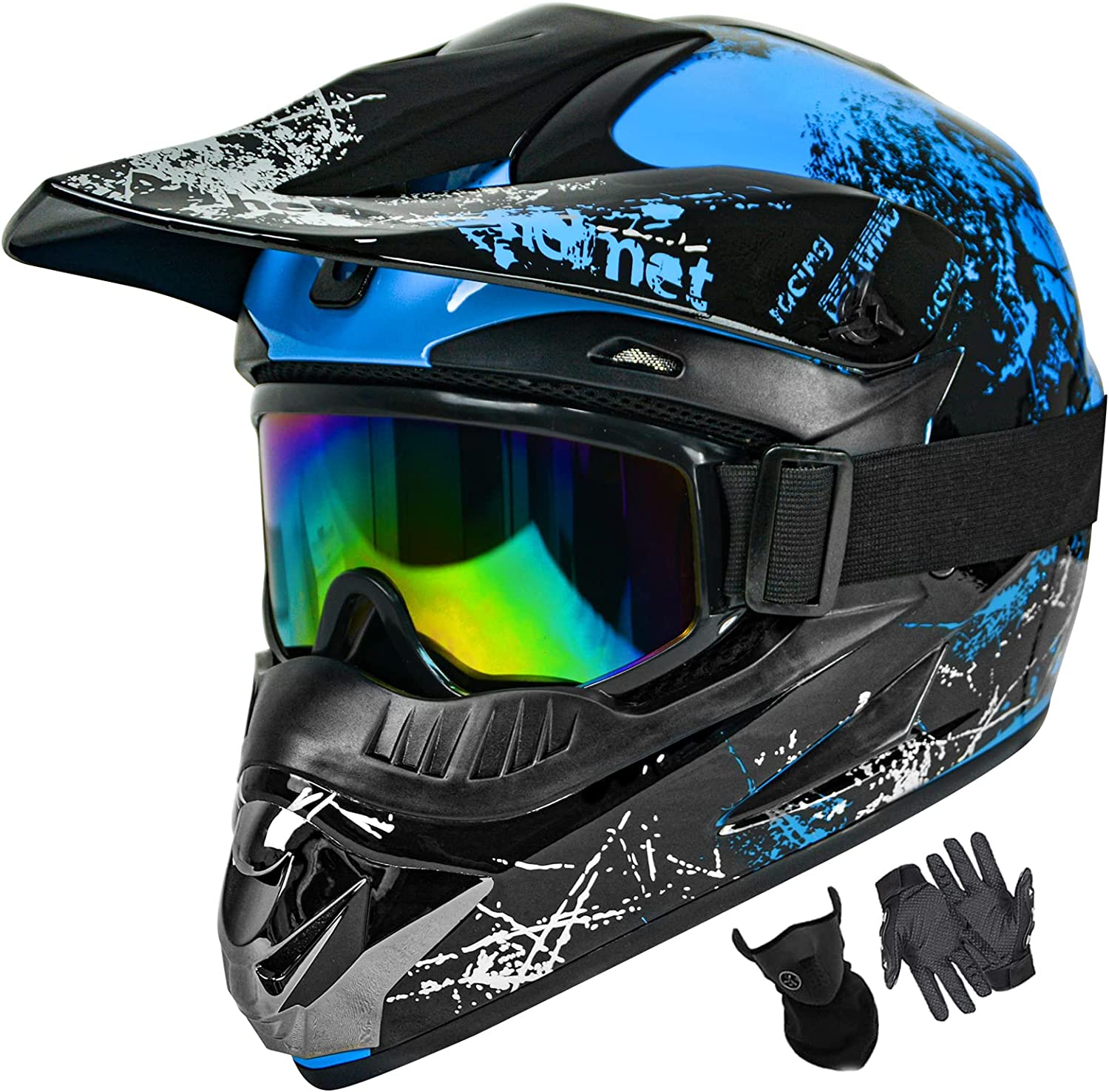 Four wheeler helmets for hot sale adults