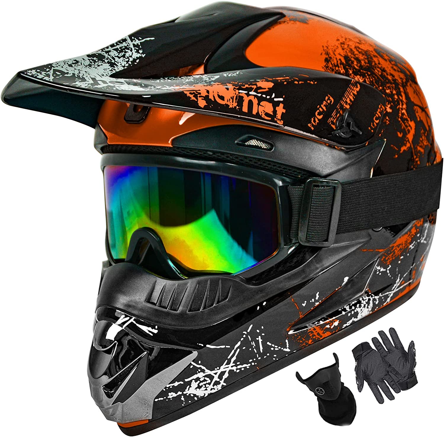 Motocross Helmet Fashion Youth Adult Dirt Bike