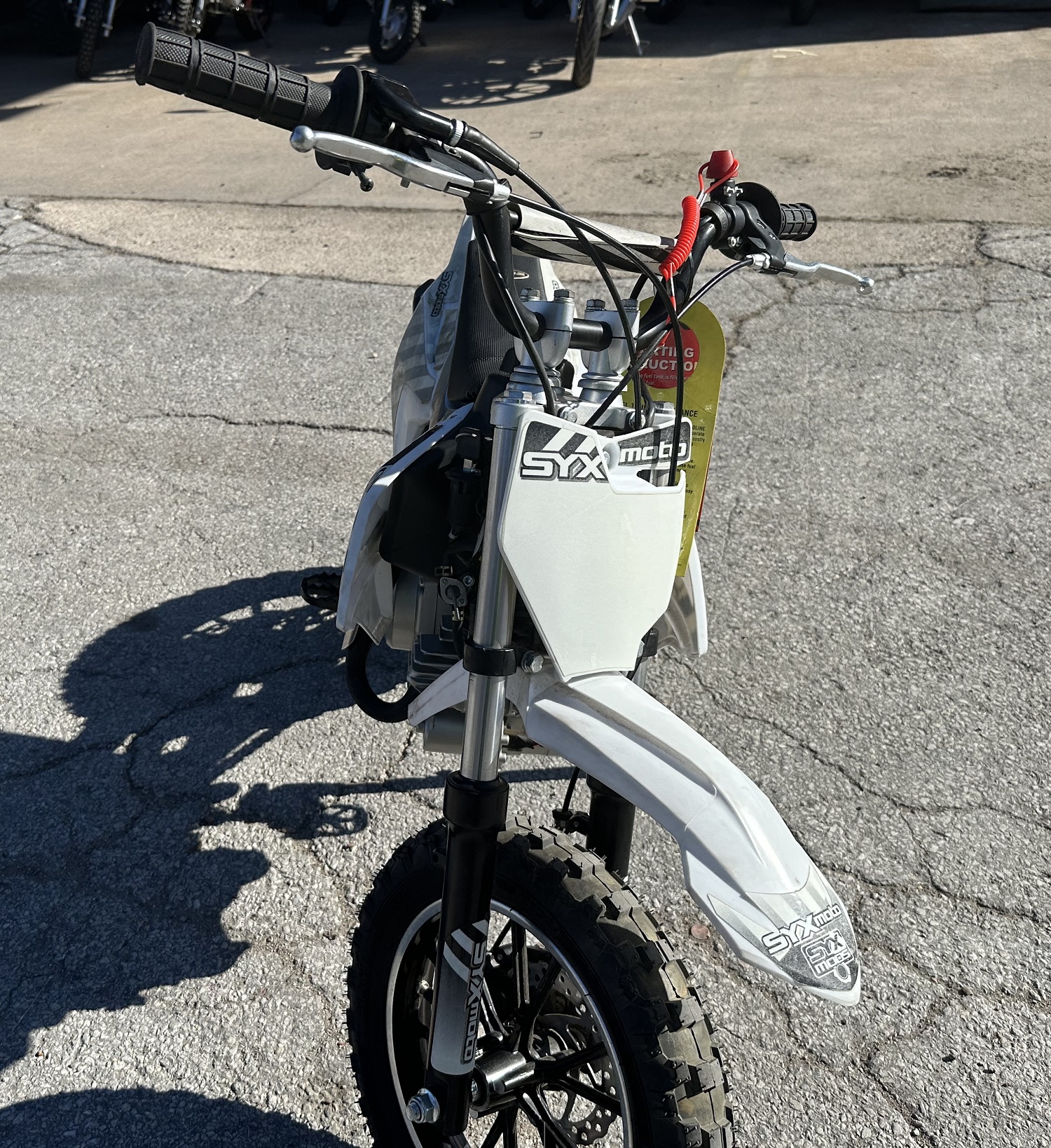 Display model Ice bear sky moto dirt bike