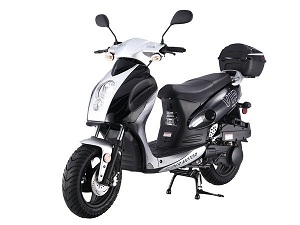 Taotao 150cc Pilot Moped Scooter Electric With Keys, Kick Start Back Up CA Legal