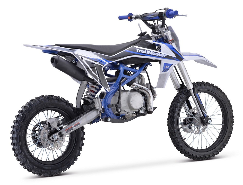 Trailmaster TM21 Dirt Bike 125cc - Semi Automatic 29.13-inch seat heig