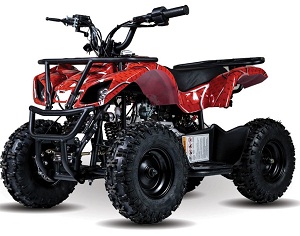 New Vitacci Mini Hunter 60cc ATV, Single Cylinder, 4-Stroke, Air Cooled, Automatic, Electric Start