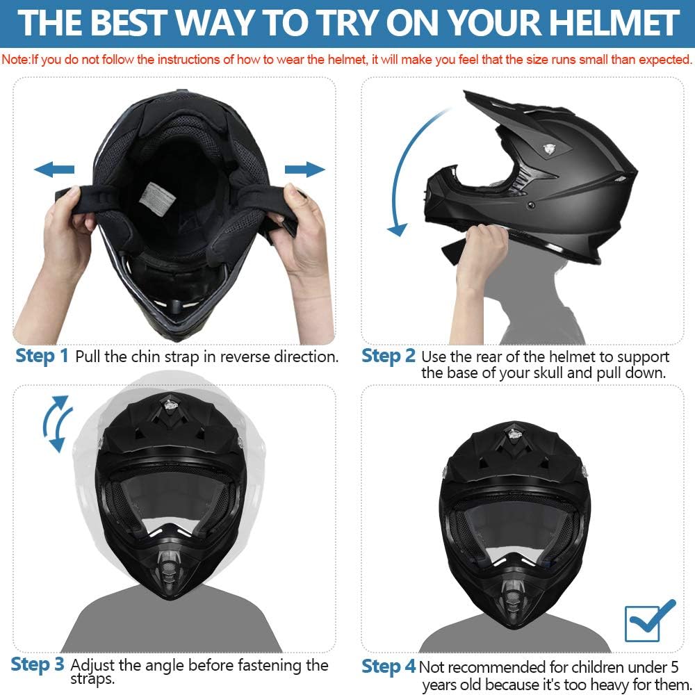 Youth & Kids Dirt Bike Helmets